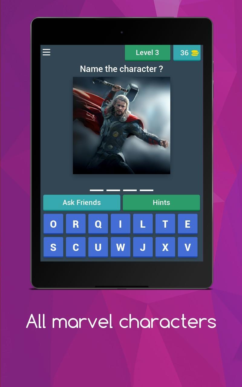 All Marvel Movie Characters