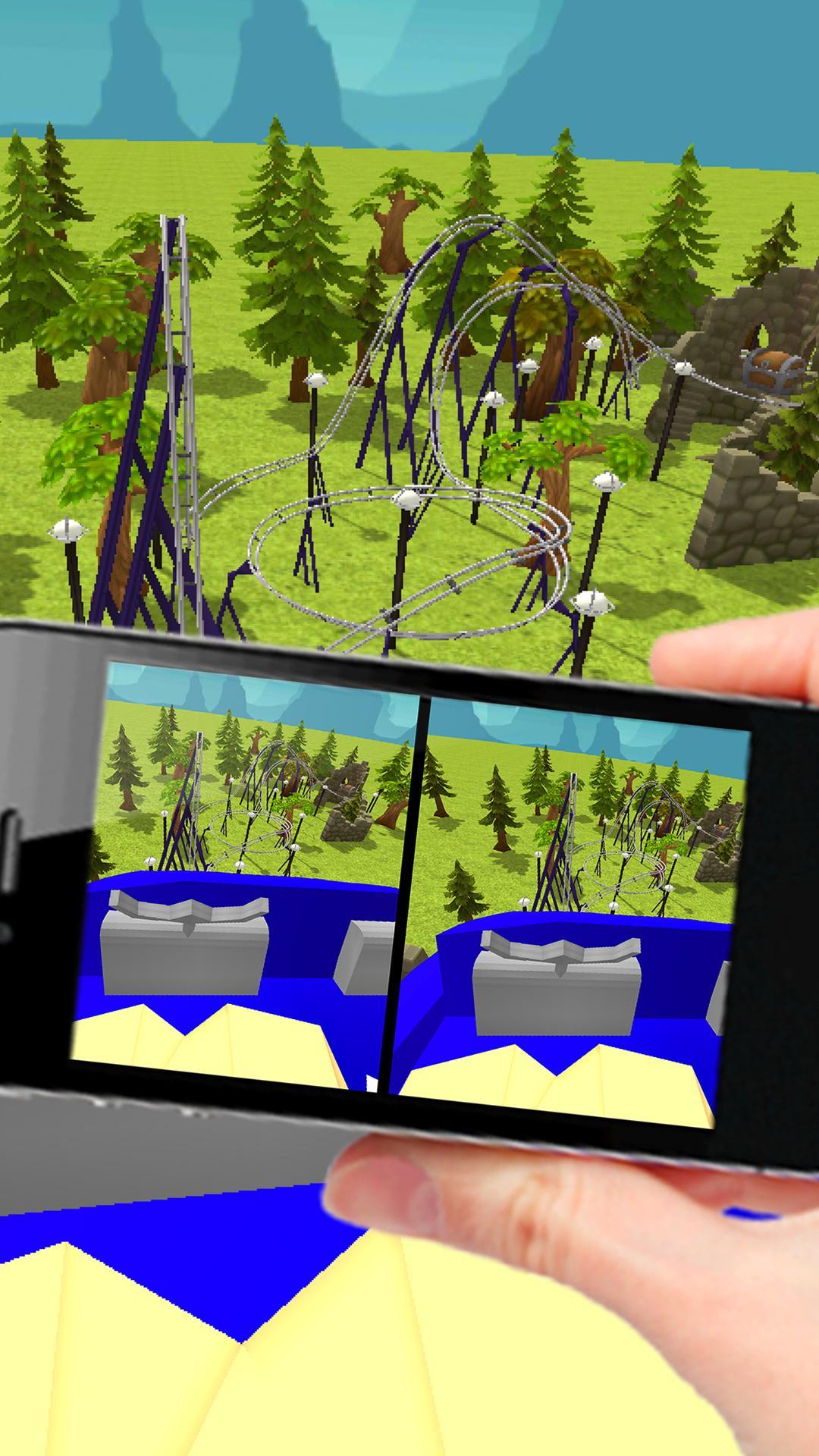 VR Roller Coaster Simulator 3D