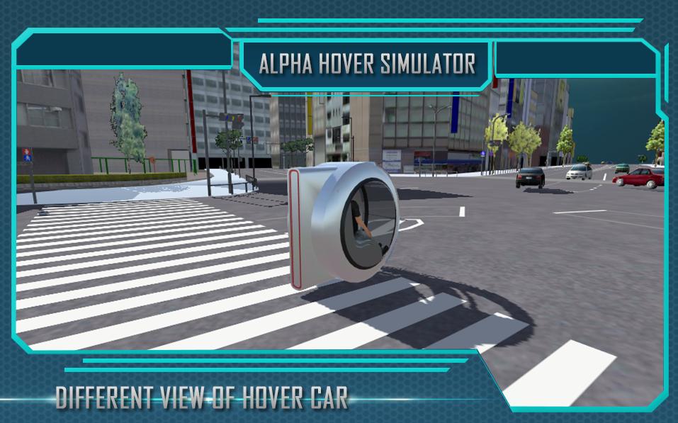 Futuristic Flying Hover Stunts