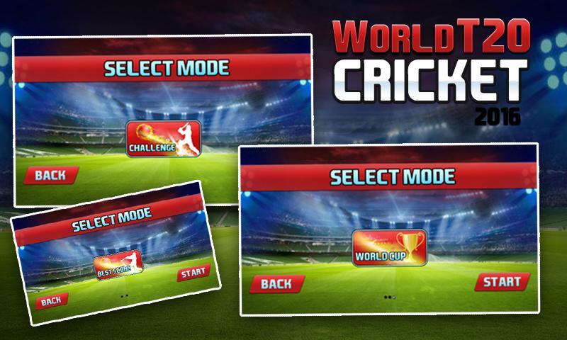 World T20 Cricket 2016