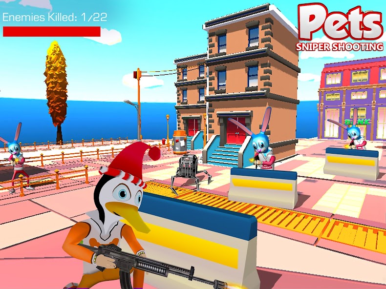 Shooting Pets Sniper - 3D Gun