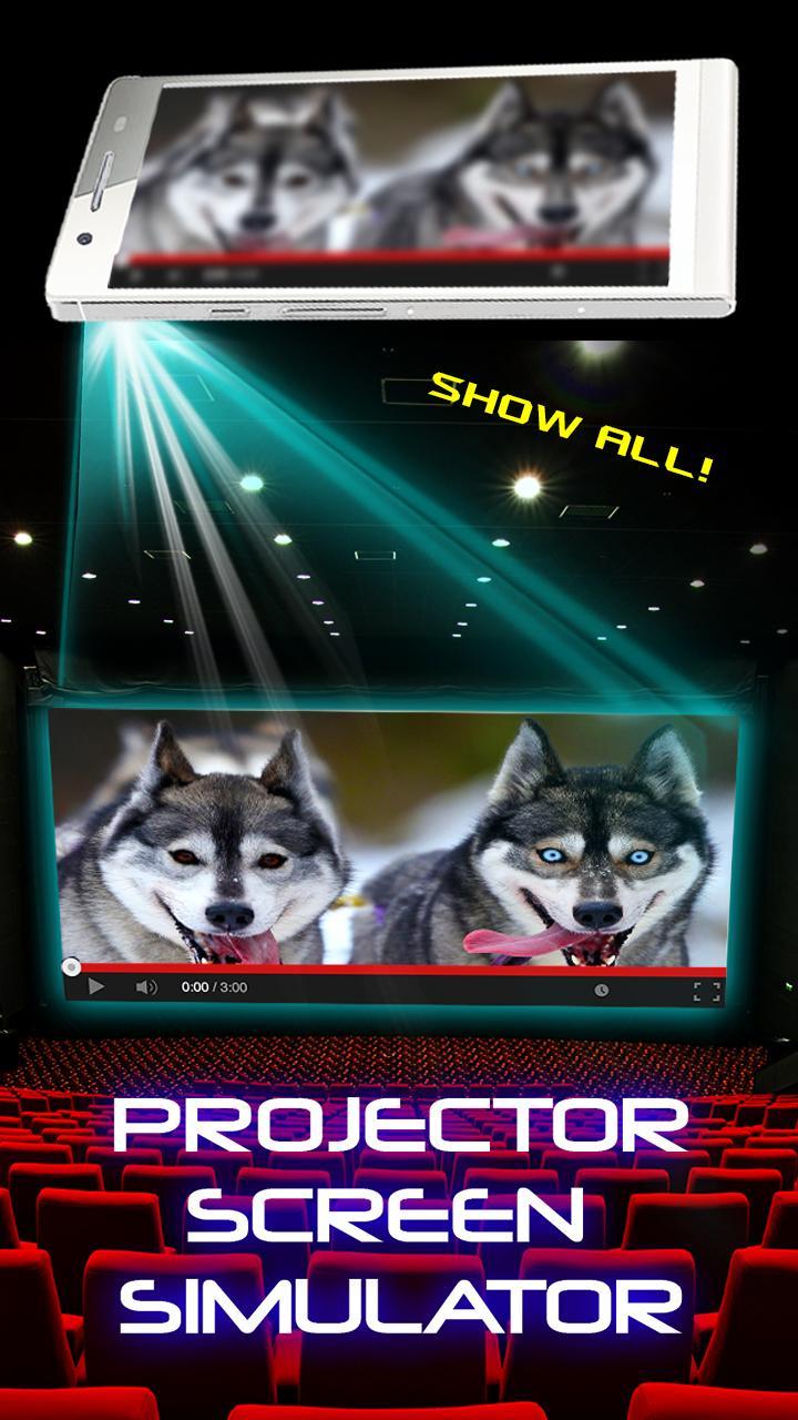 Projector Screen Simulator