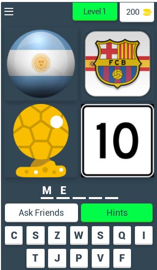 4 Pics 1 Footballer Quiz Game 2019