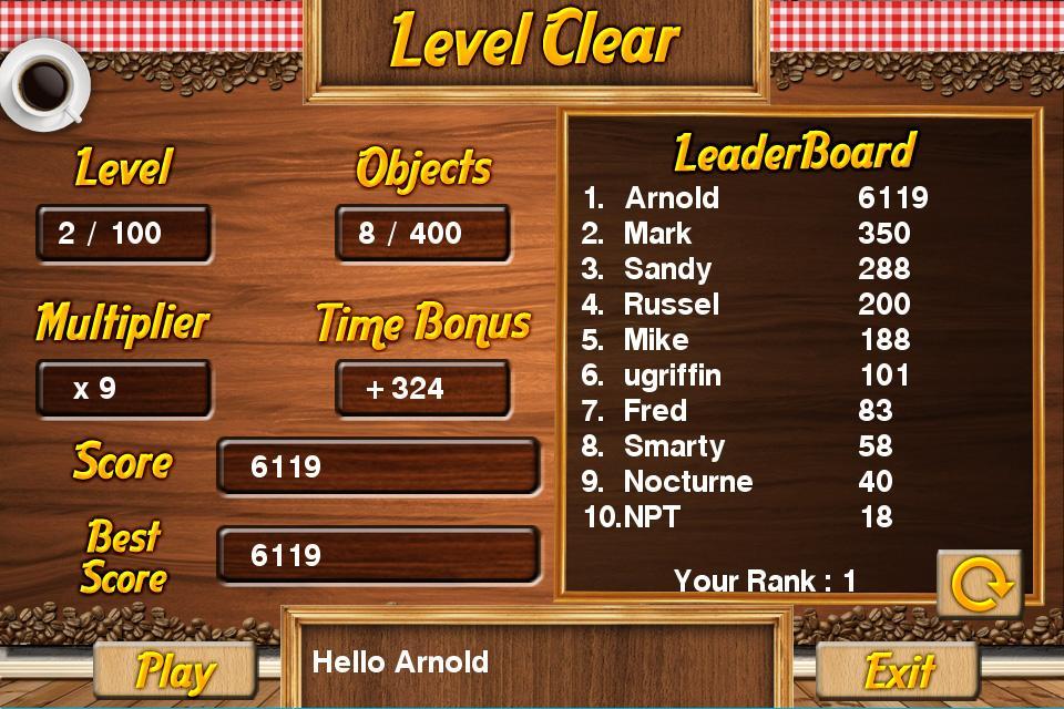 Challenge #149 City Cafe Free Hidden Objects Games