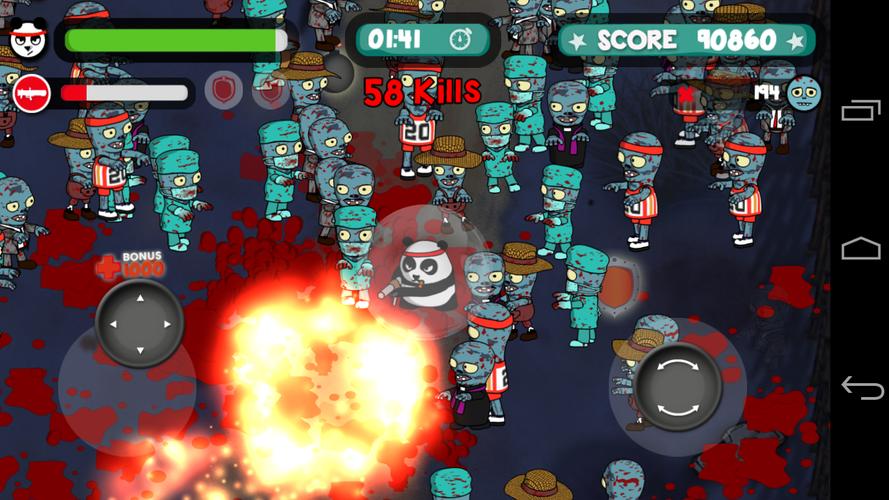 Panda vs Zombies