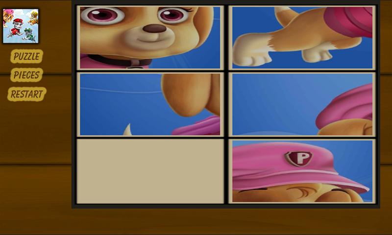 Paw Puppy Slider Game