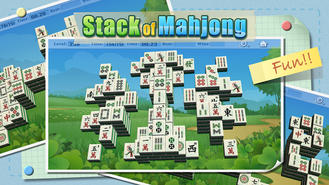 Stack of Mahjong