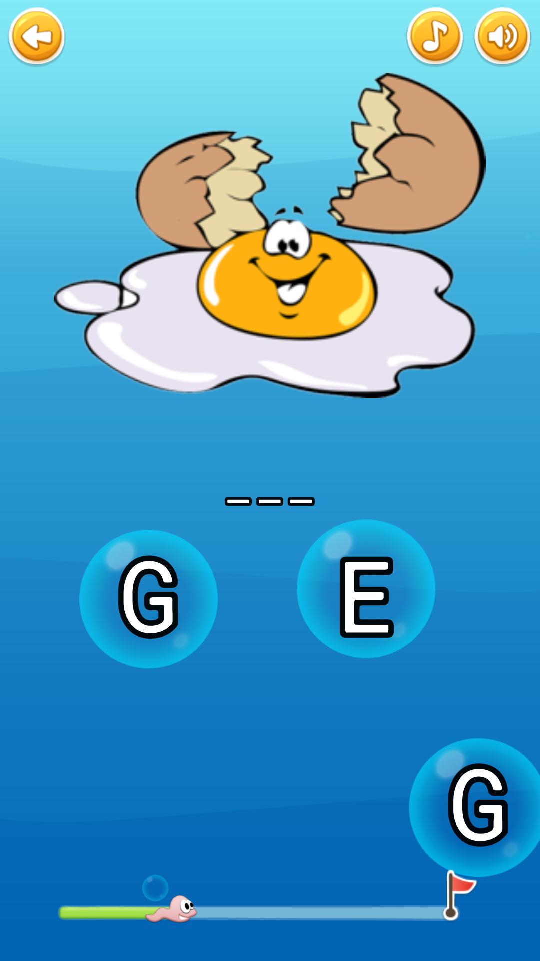 Bubble Words - Spelling, Learn