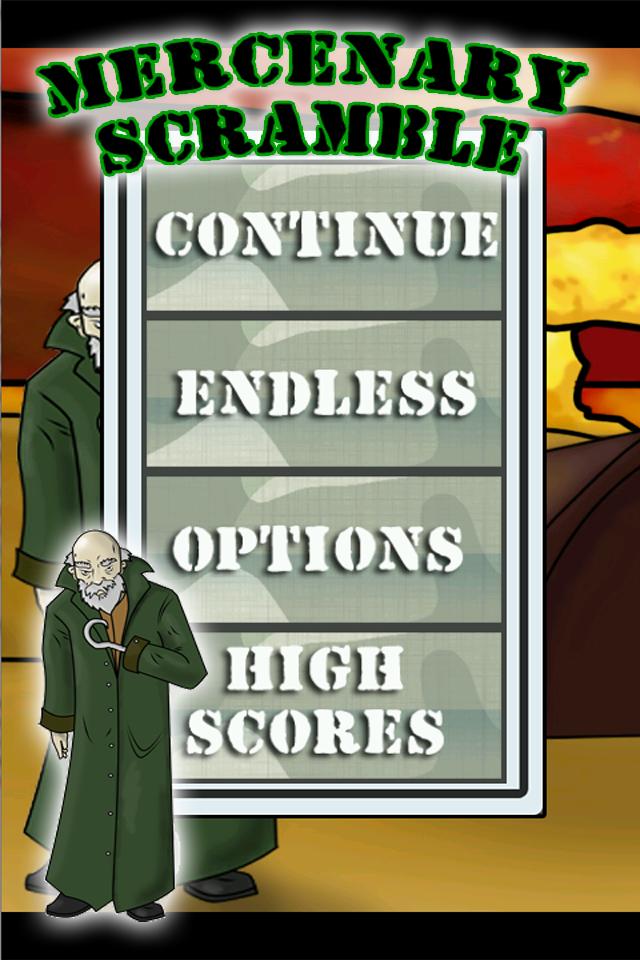 Mercenary Scramble Demo