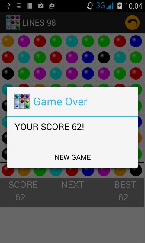 Lines 98 - Best Game