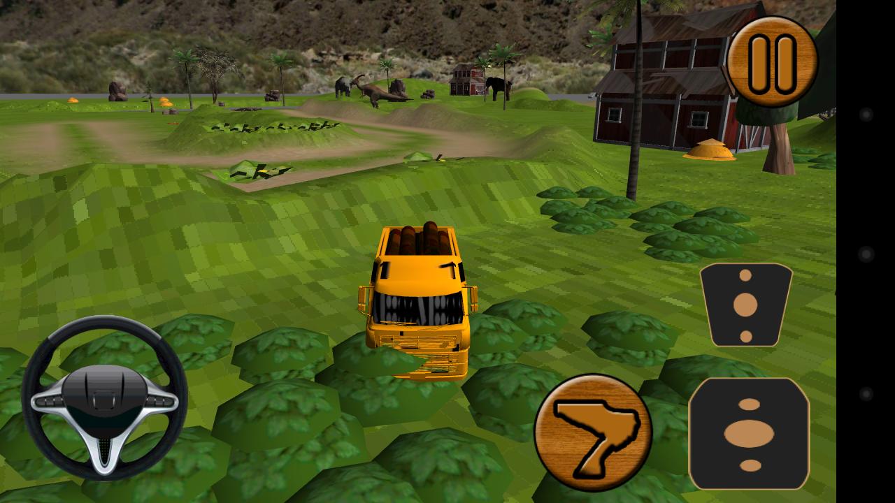 Truck Driver Cargo 3D