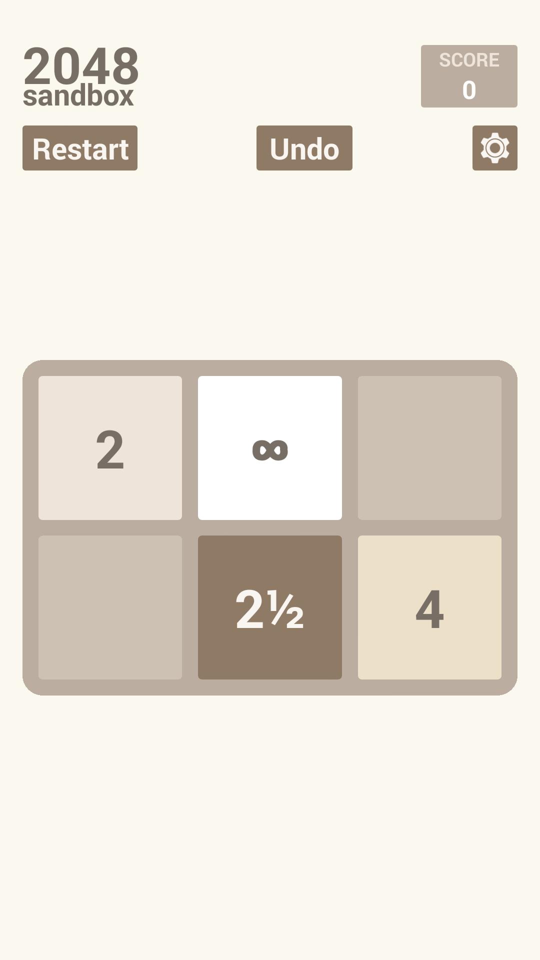 2048 Sandbox