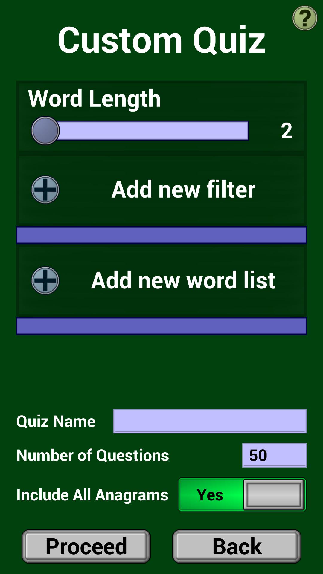 Anagram Quizzer