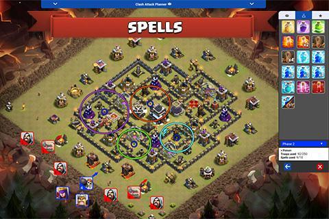 Clash Attack Planner