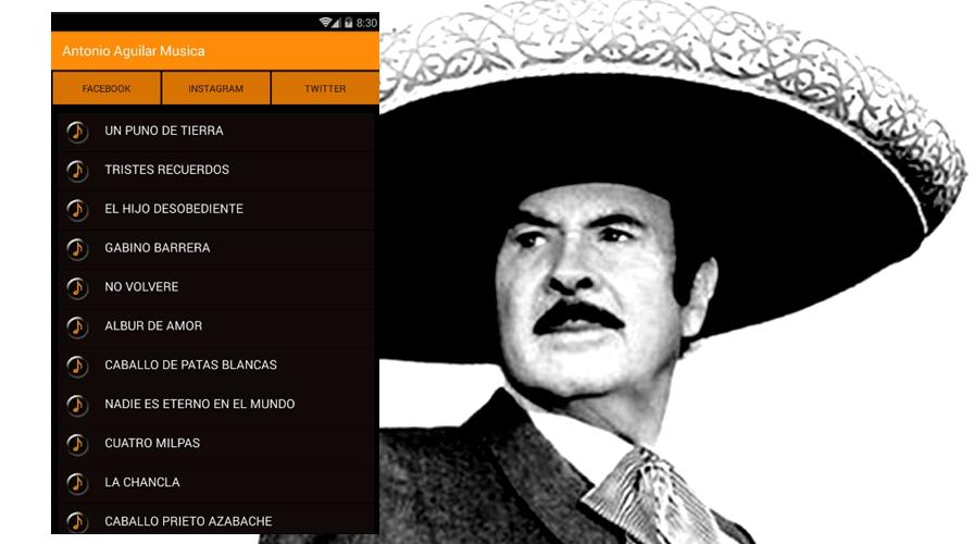 Antonio Aguilar - Letras de Musicas