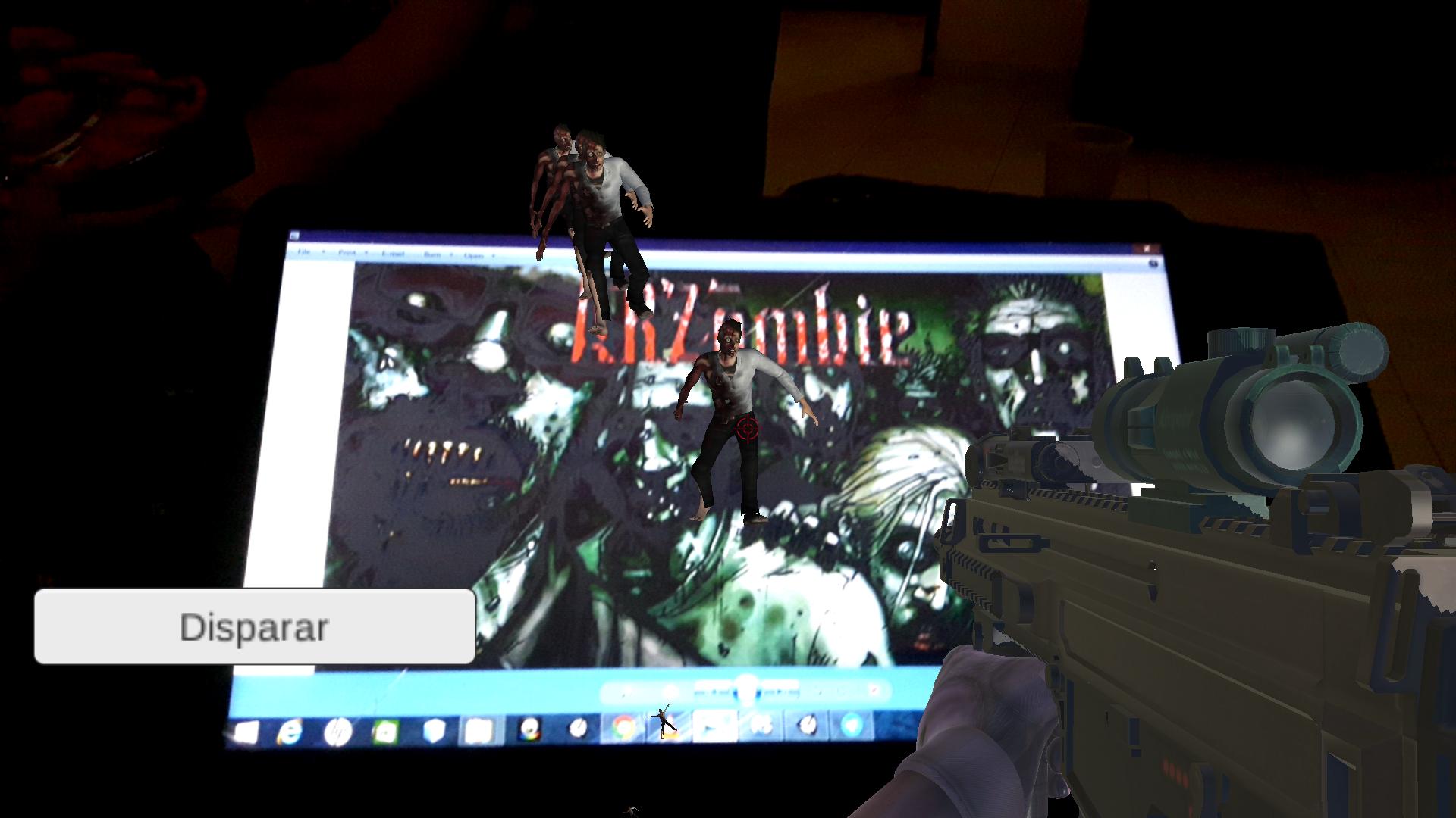 Realidad Aumentada Zombies