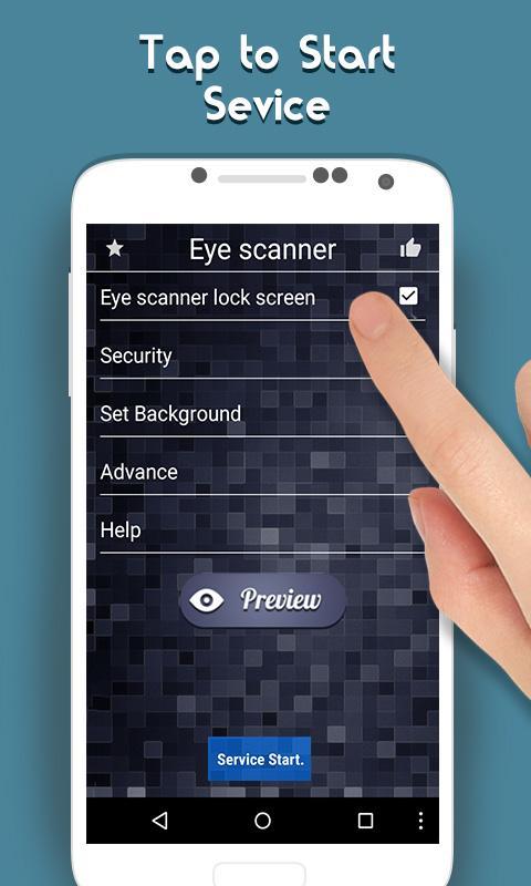 Eye Scan Lock Screen Prank