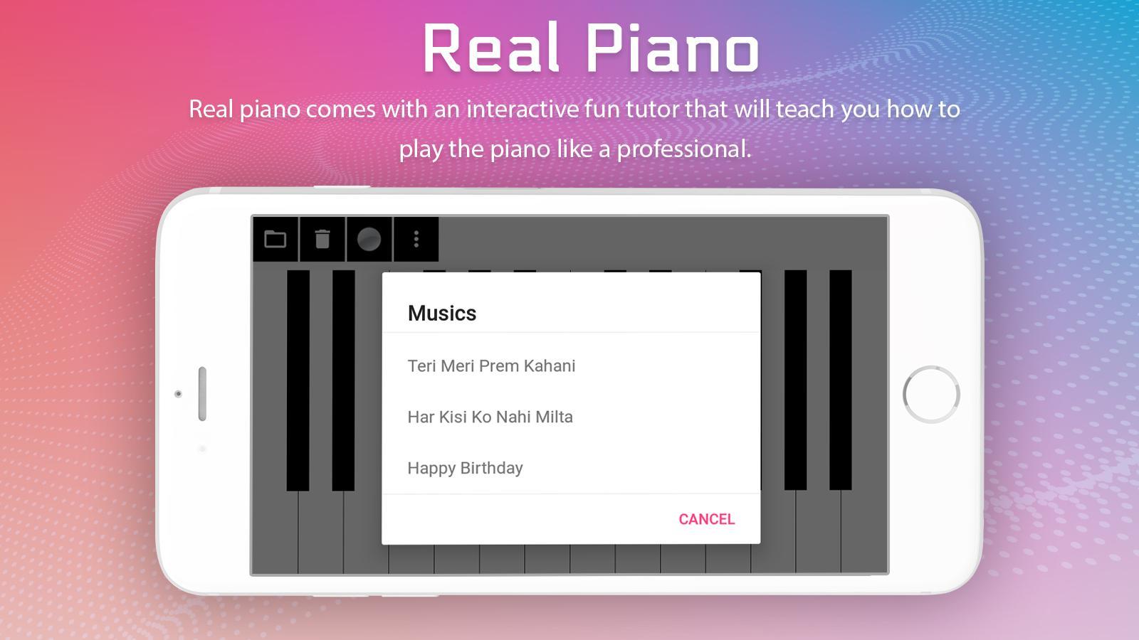 Real Piano Free : Keyboard with Magic Tiles Music