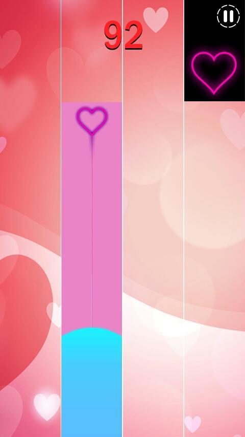 Heart Piano tiless 2019