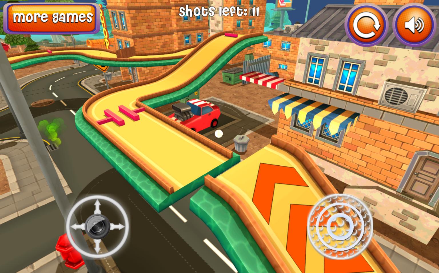 Mini Golf 3D Cartoon City