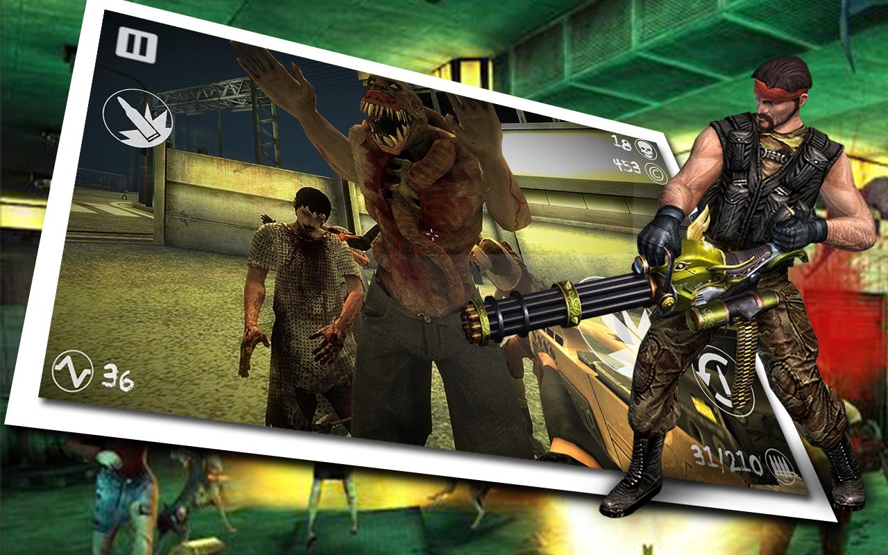 Modern Shooter To Zombies