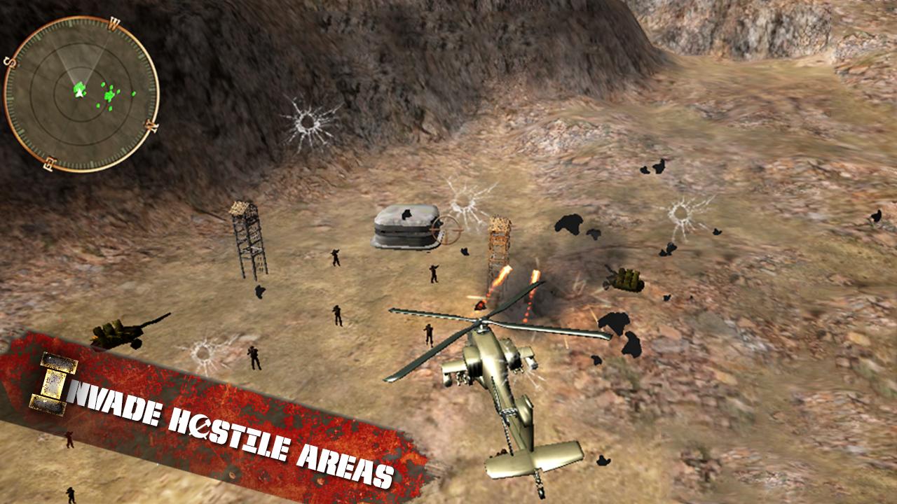 Modern Gunship Combat 3D