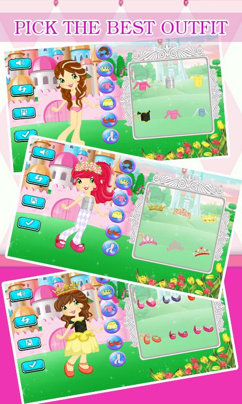 Strawberry Dress Up Game