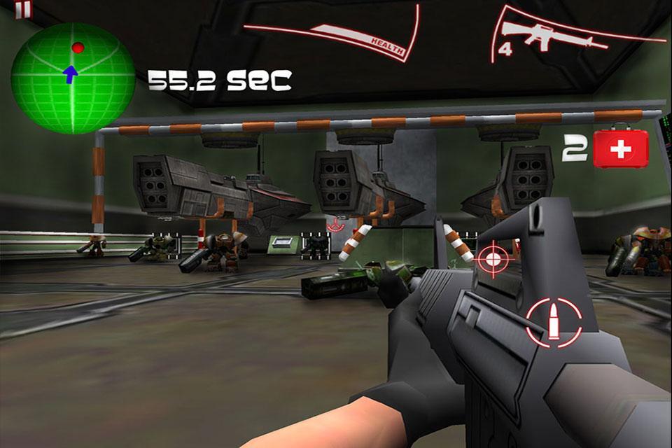 Robots Attack Shooter 3D Free