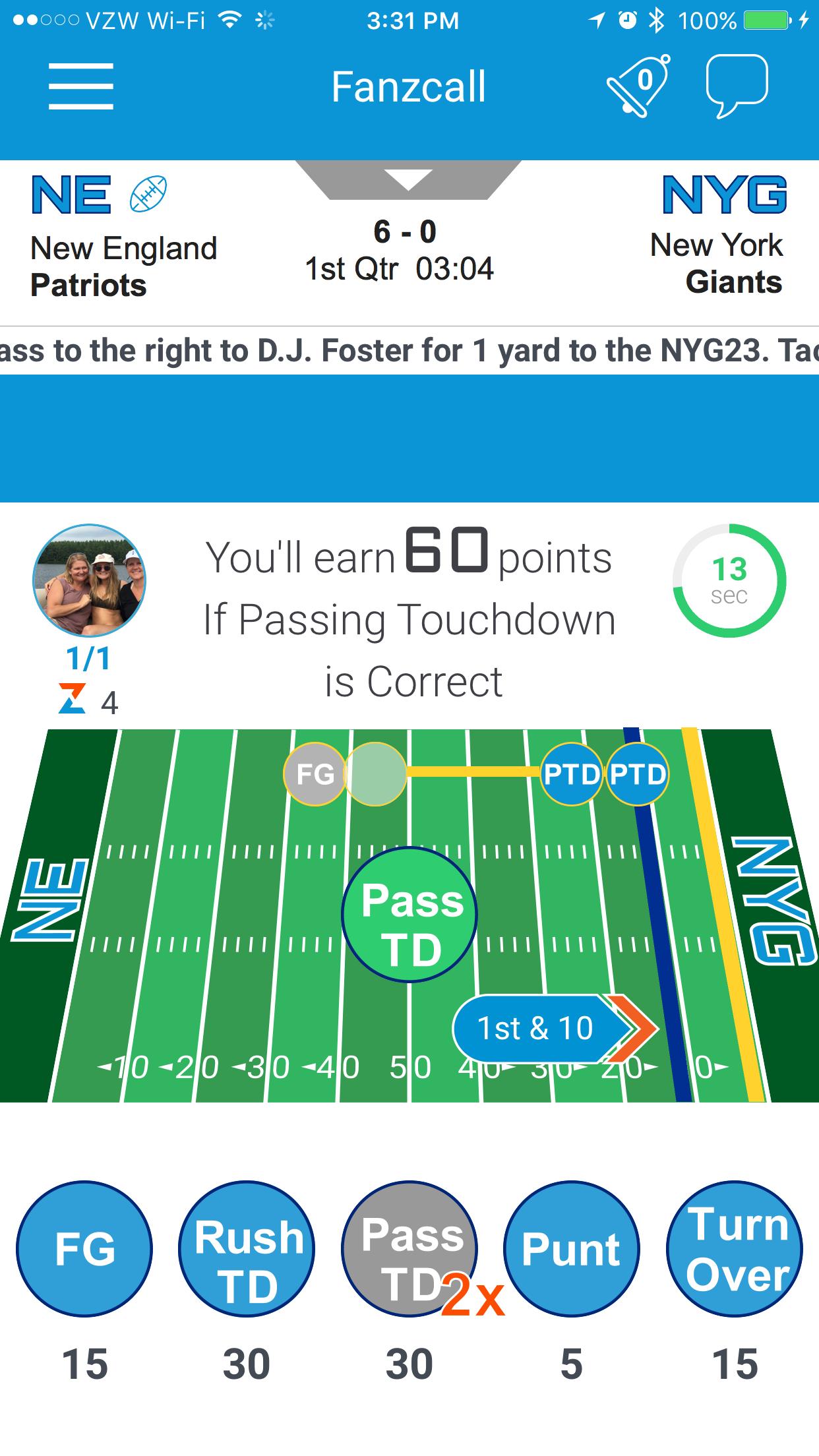 Fanzcall Interactive Sports