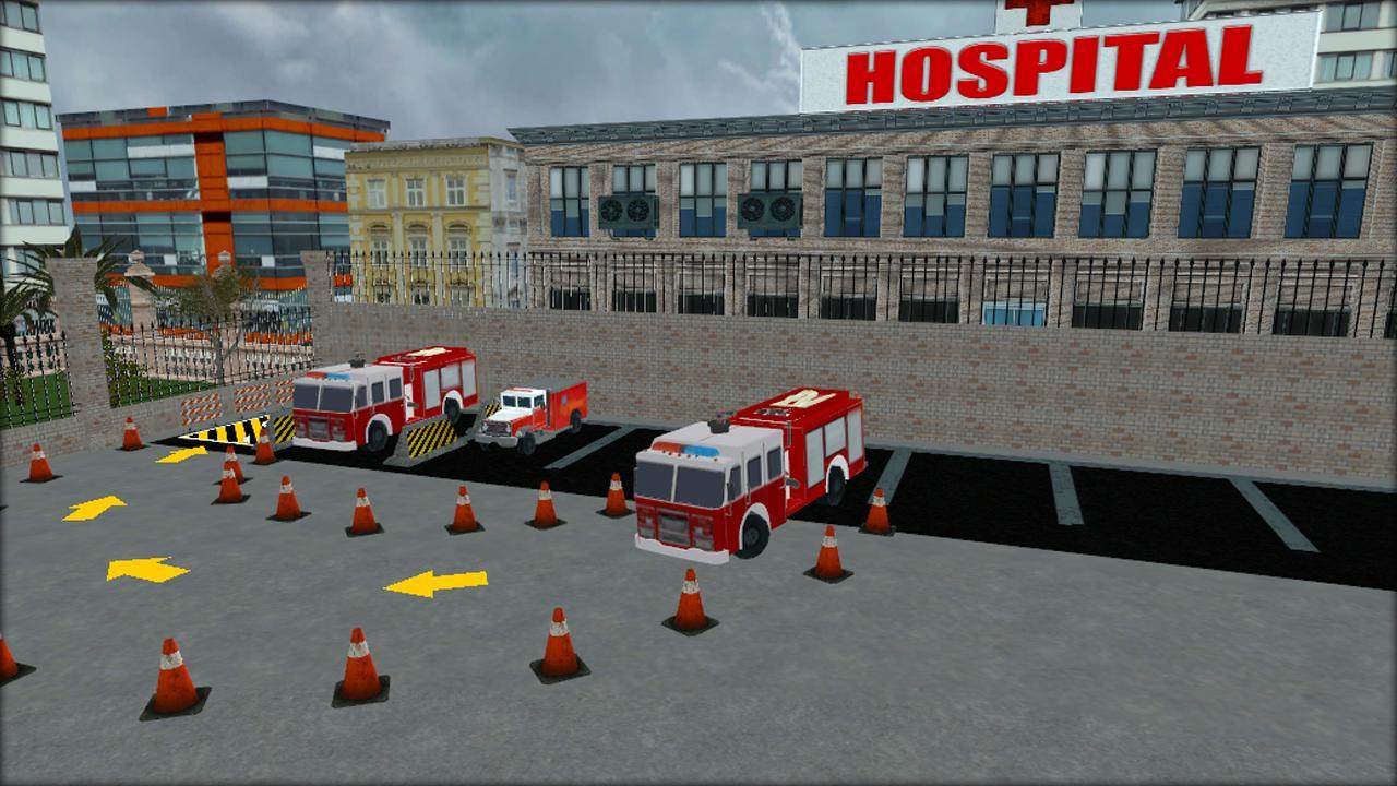 Fire Truck Sim 3D
