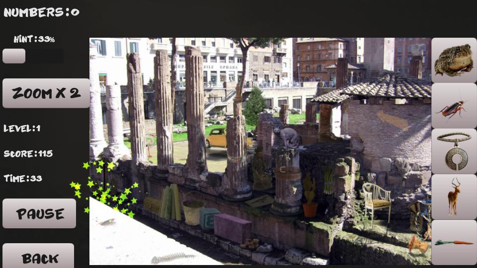 Civilization. Find objects