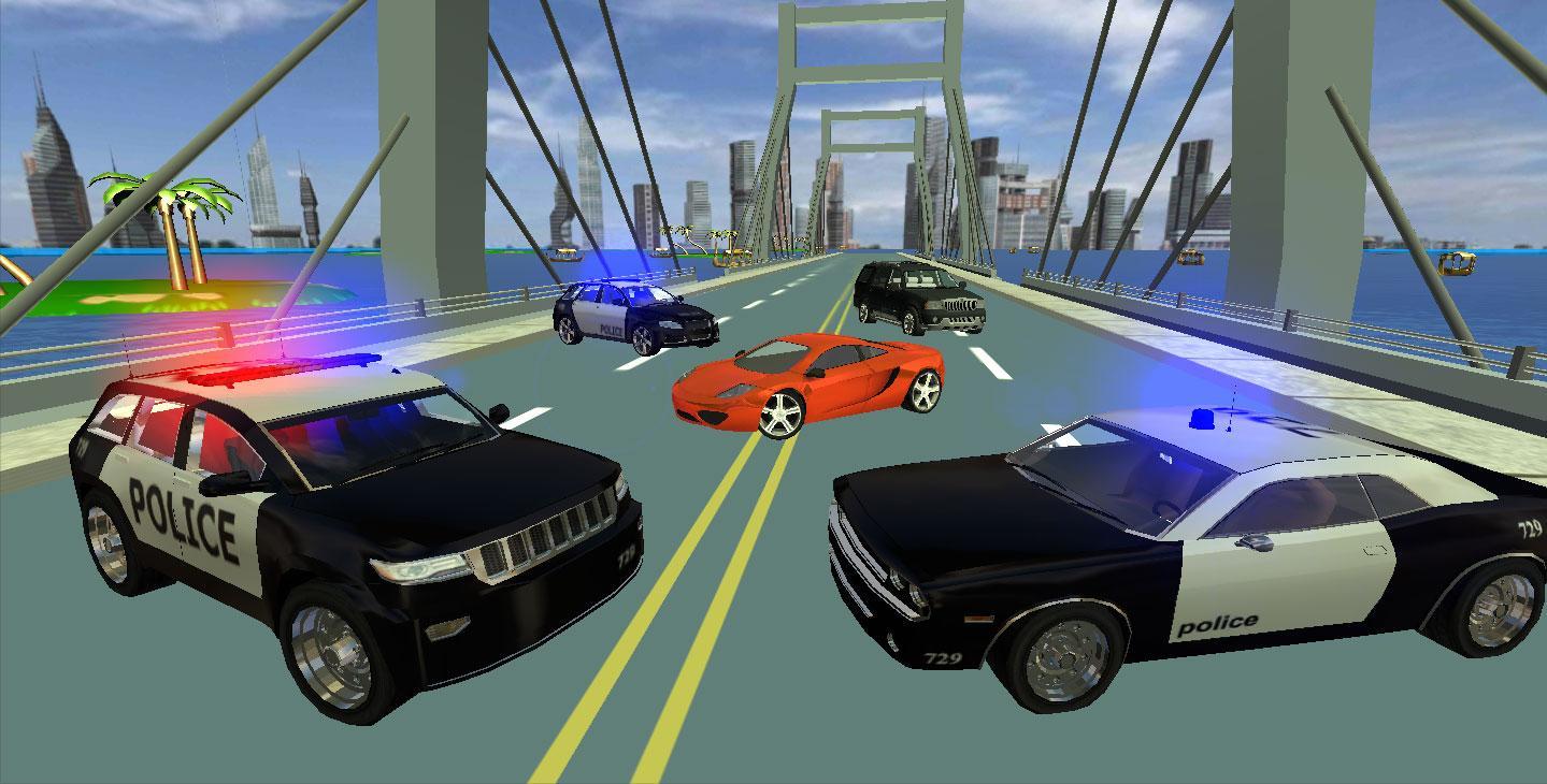 City Police Speed Car Chase