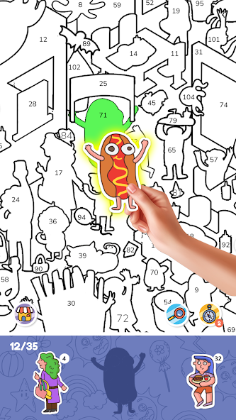 Sticker By Number: Puzzle Game