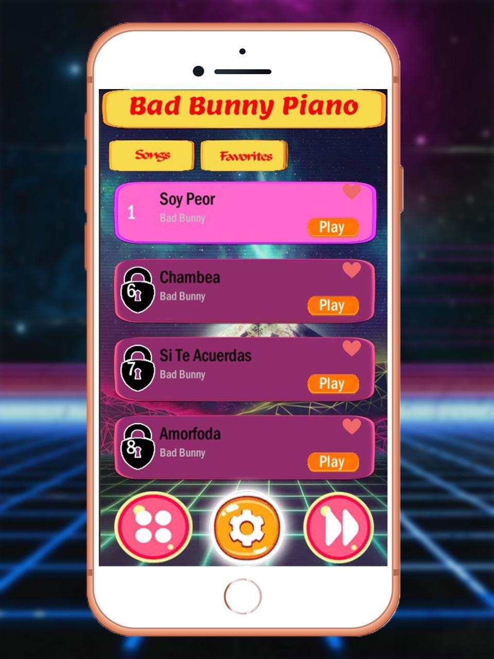 Top BAD BUNNY Piano Tiles 2K19