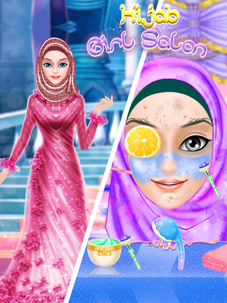 Hijab Girl Salon- Muslim Fashion Princess Makeover