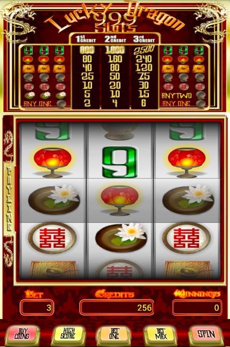 SLOTS - Lucky Dragon 999 FREE!
