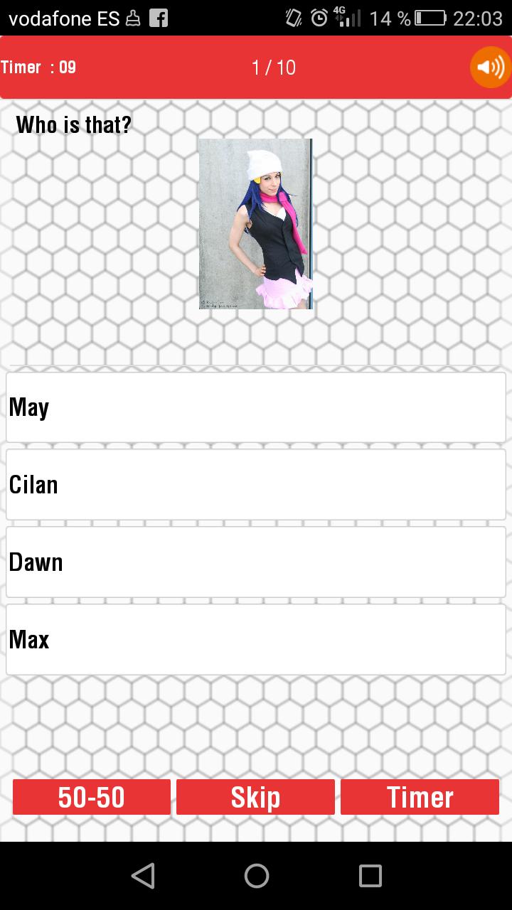 Cosplay Pokemon Quiz