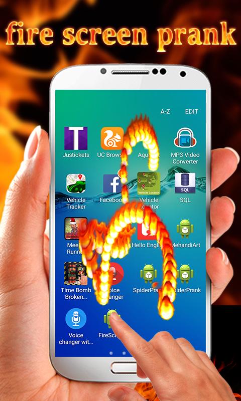 Fire Screen Simulated