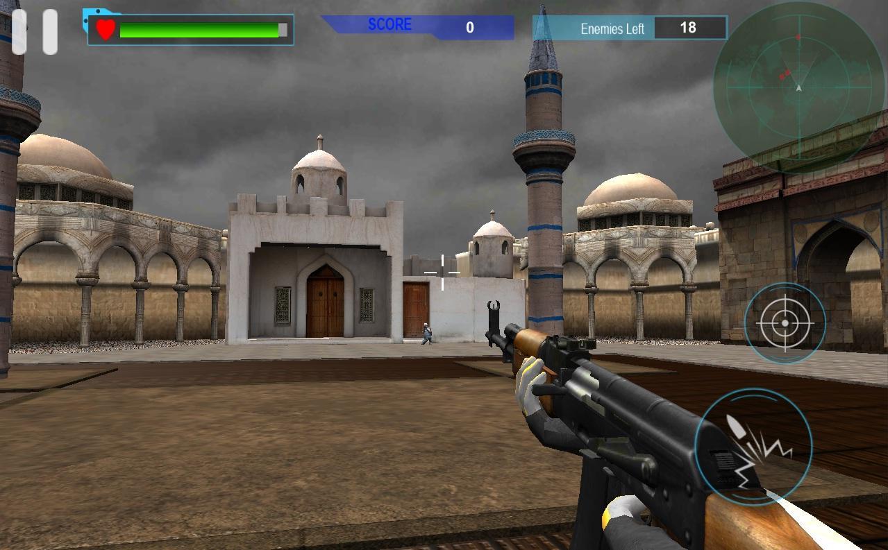 Temple Mission : Commando Game