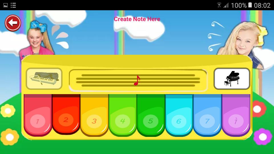 Mini Pianika Jojo Siwa - Real Piano Jojo Siwa