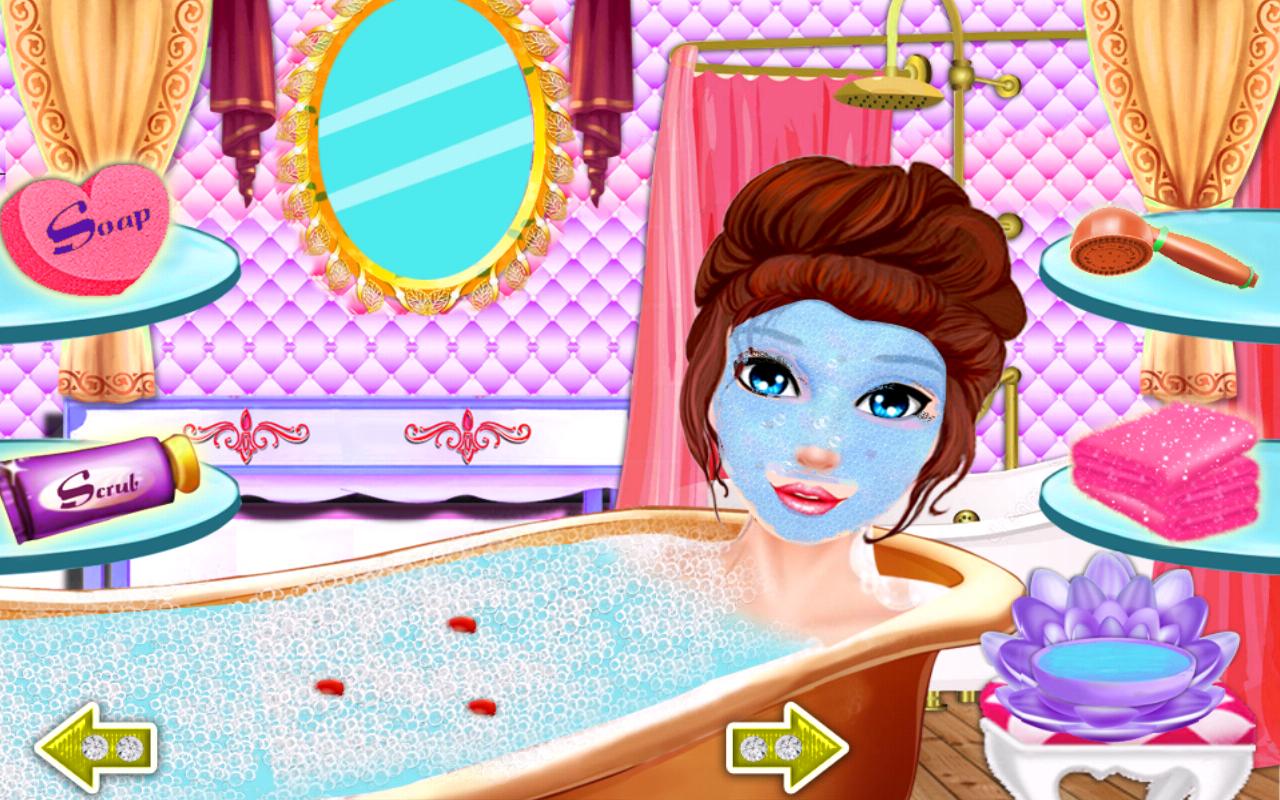 Pregnant Bride Bathing