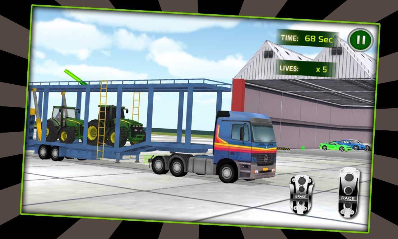 Airplane Tractor Transporter