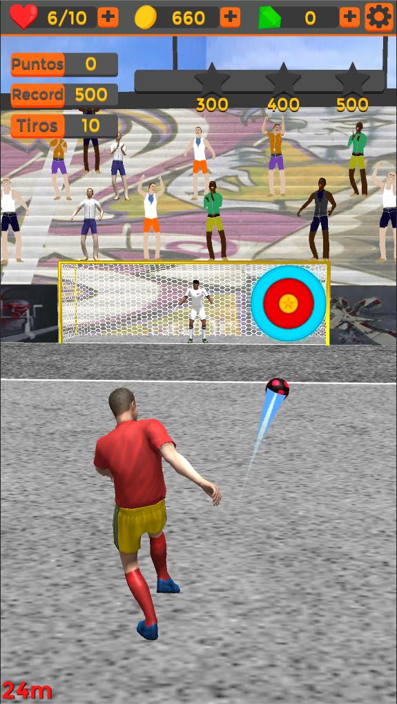 Shoot Goal - Street Soccer free kicks and penalty