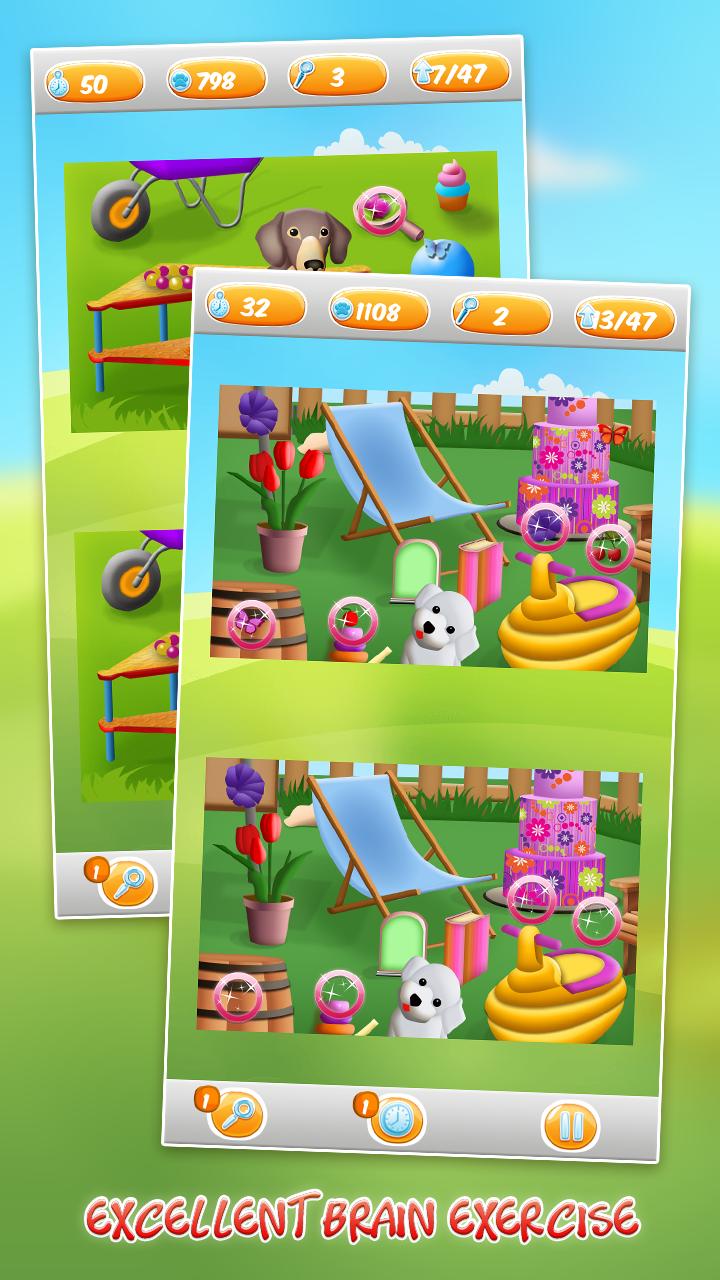 Find the Difference Games-Dogs