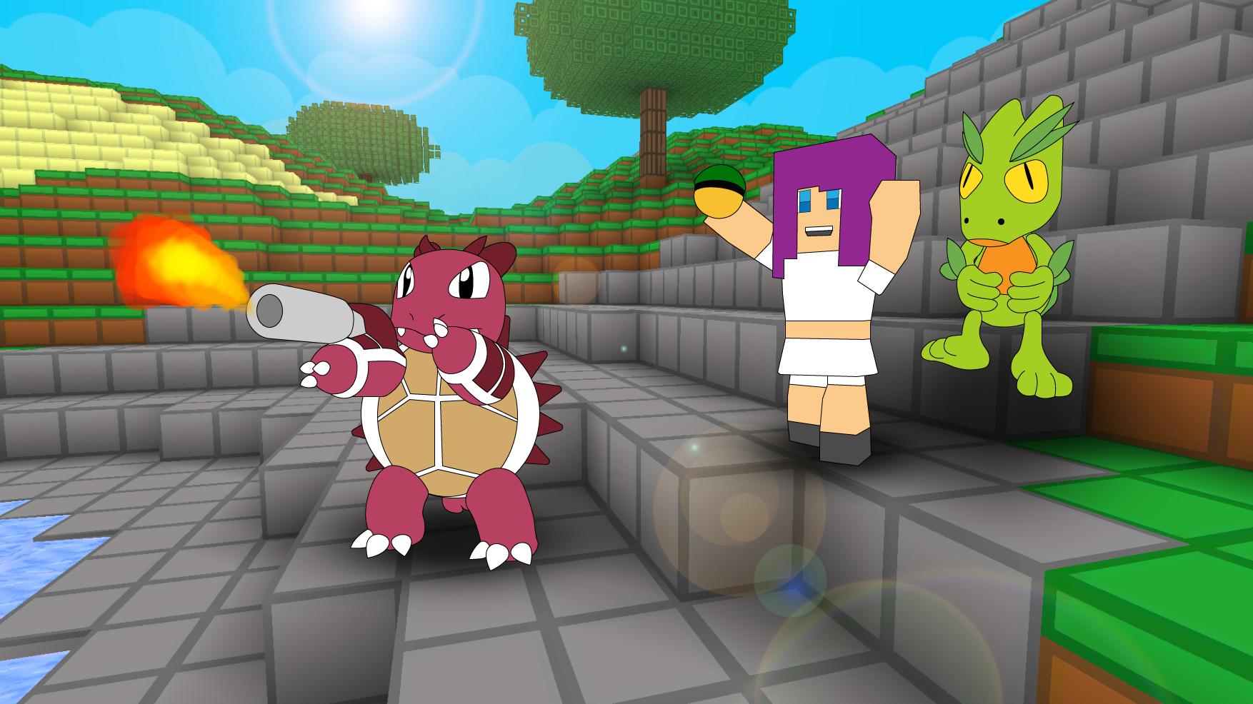 Pixelmon Craft Go: Trainer Battle