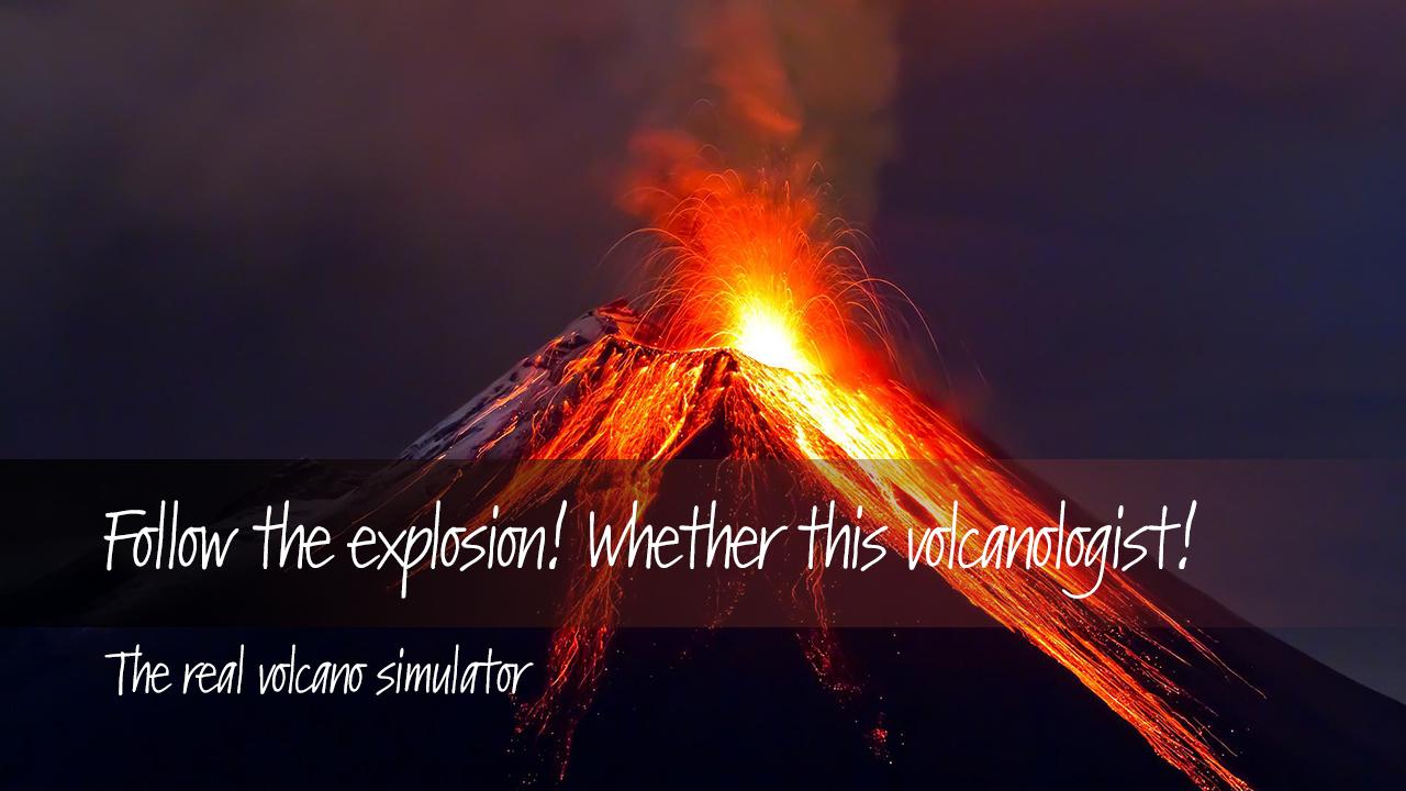 Real volcano simulator
