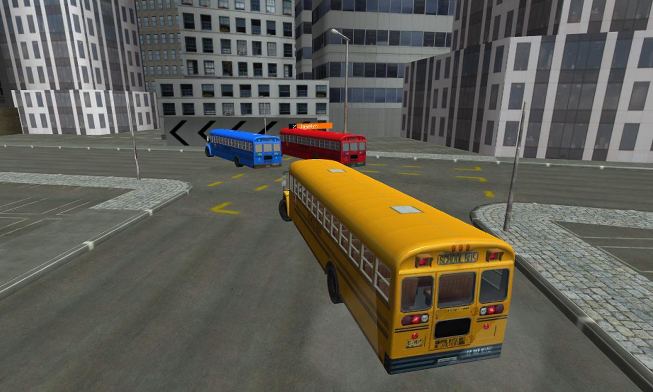 School Bus City Racing
