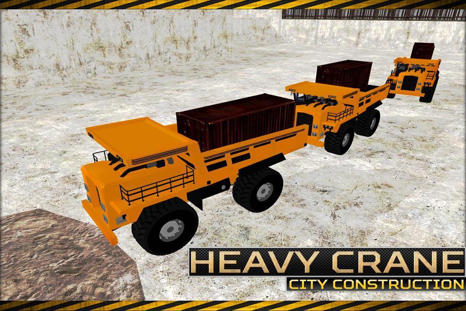 Heavy Crane City Construction