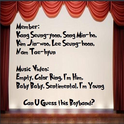 Guess Kpop Boyband 2016