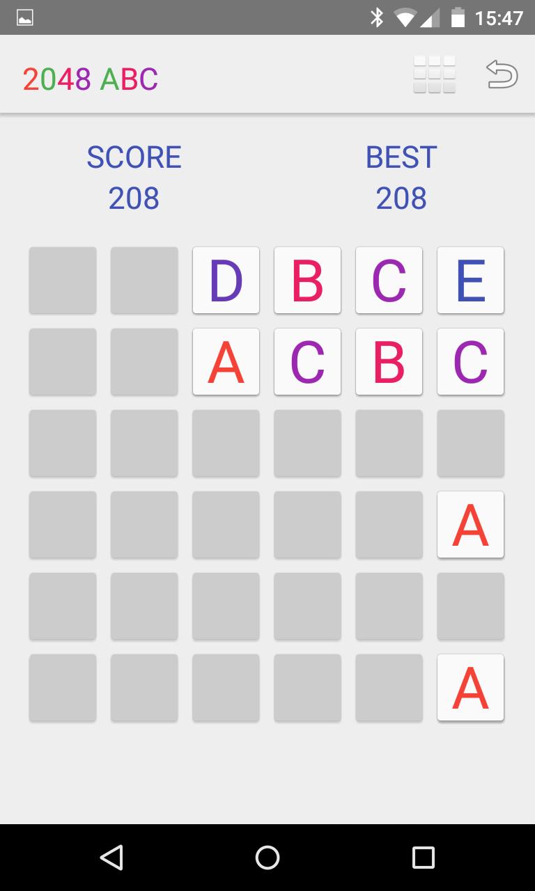 Material 2048 ABC